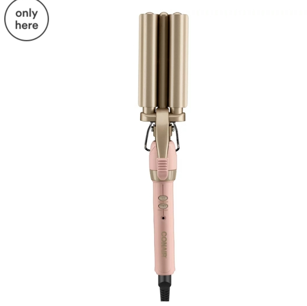Conair Double Ceramic triple barrel waver New